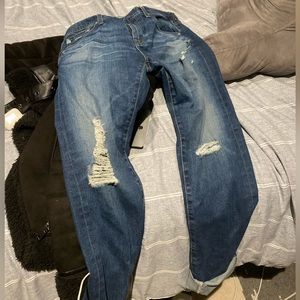 AG ripped washed Jeans size 32 NEVER WORN